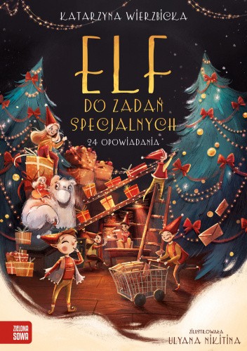 Okładka książki Katarzyny Wierzbickiej pod tytułem Elf do zadań specjalnych.